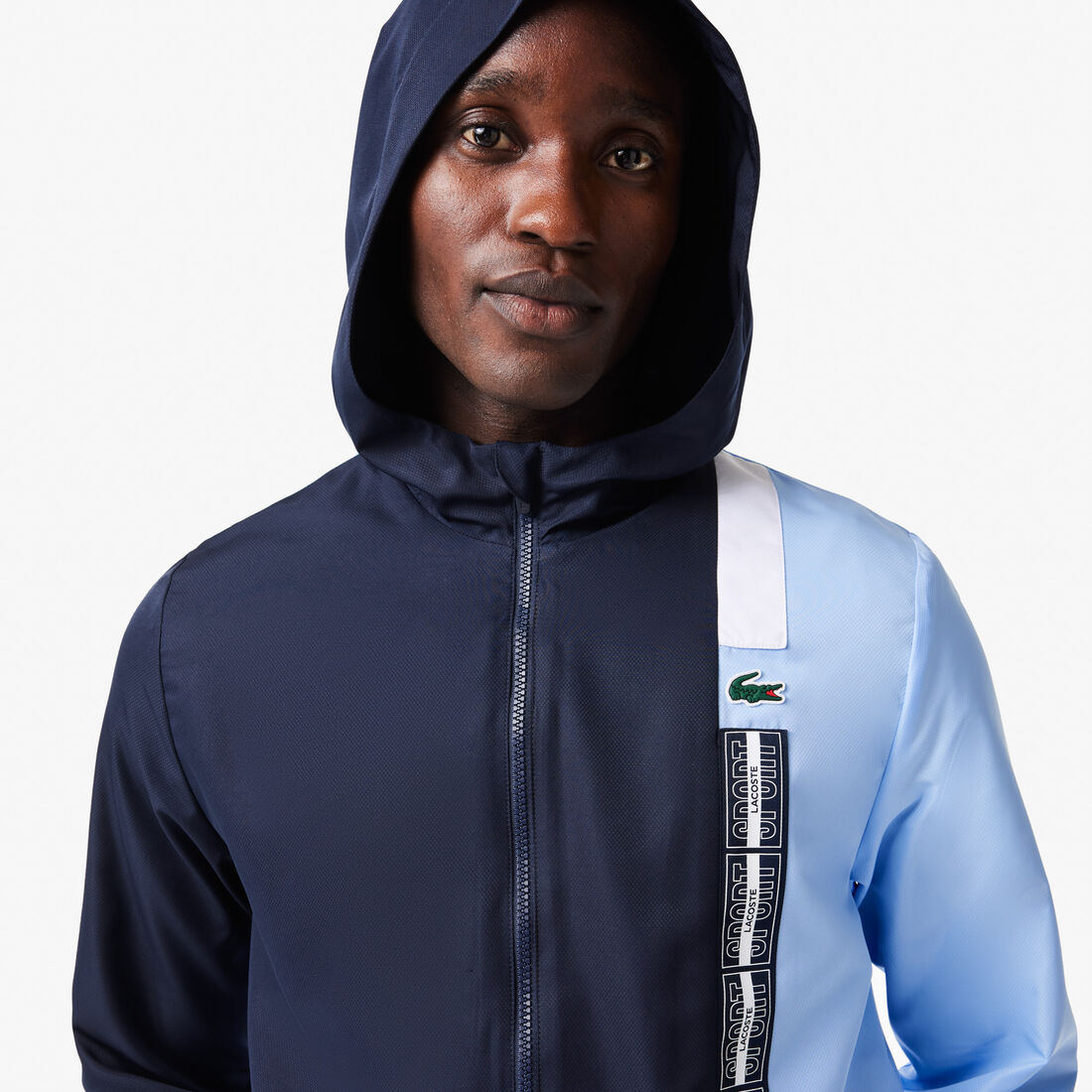 جاكيت رياضي بسحاب مقاوم للماء وقابل للطي Recycled Fiber Zipped Tennis Jacket - BH1041-00-LLI