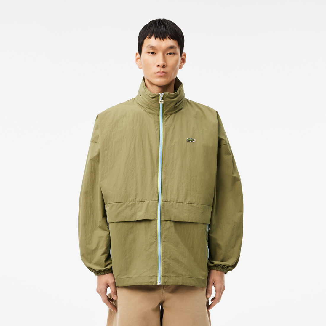 Water-Repellent Removable Hood Windbreaker - BH2896-00-BMY