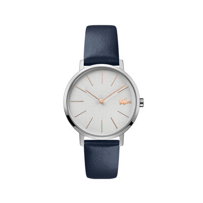 Lacoste Moon Womens Silver White Dial Watch