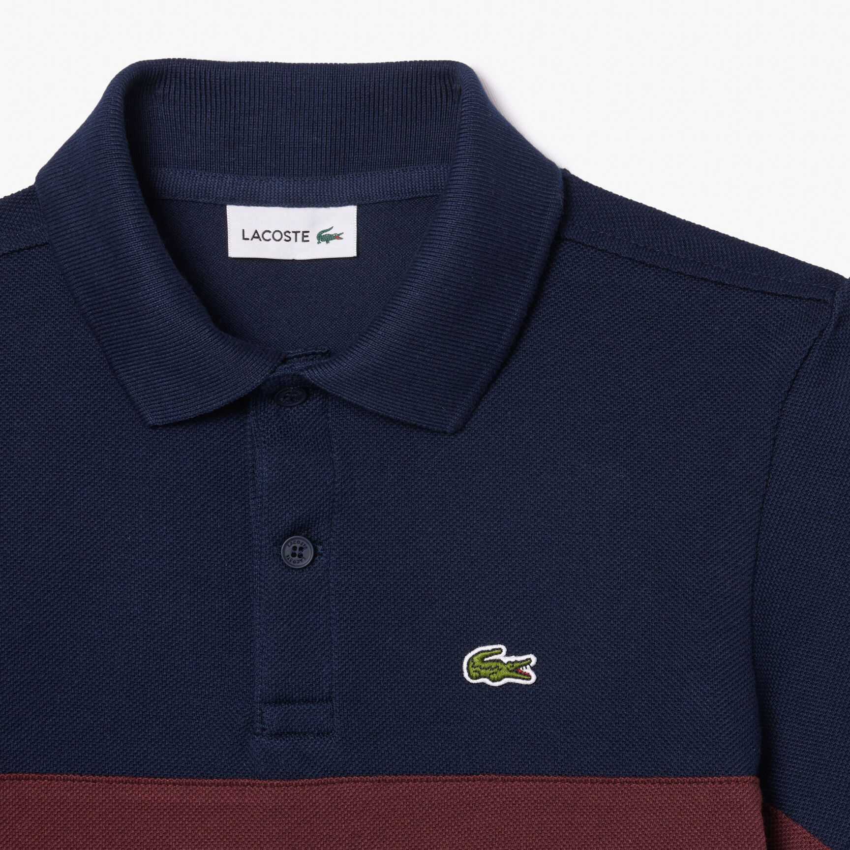 Contrast Stripe and Branding Polo Shirt - PJ2479-00-IE3