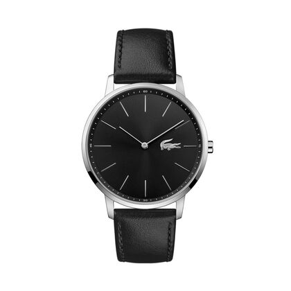 Lacoste Moon Mens Black Dial Watch