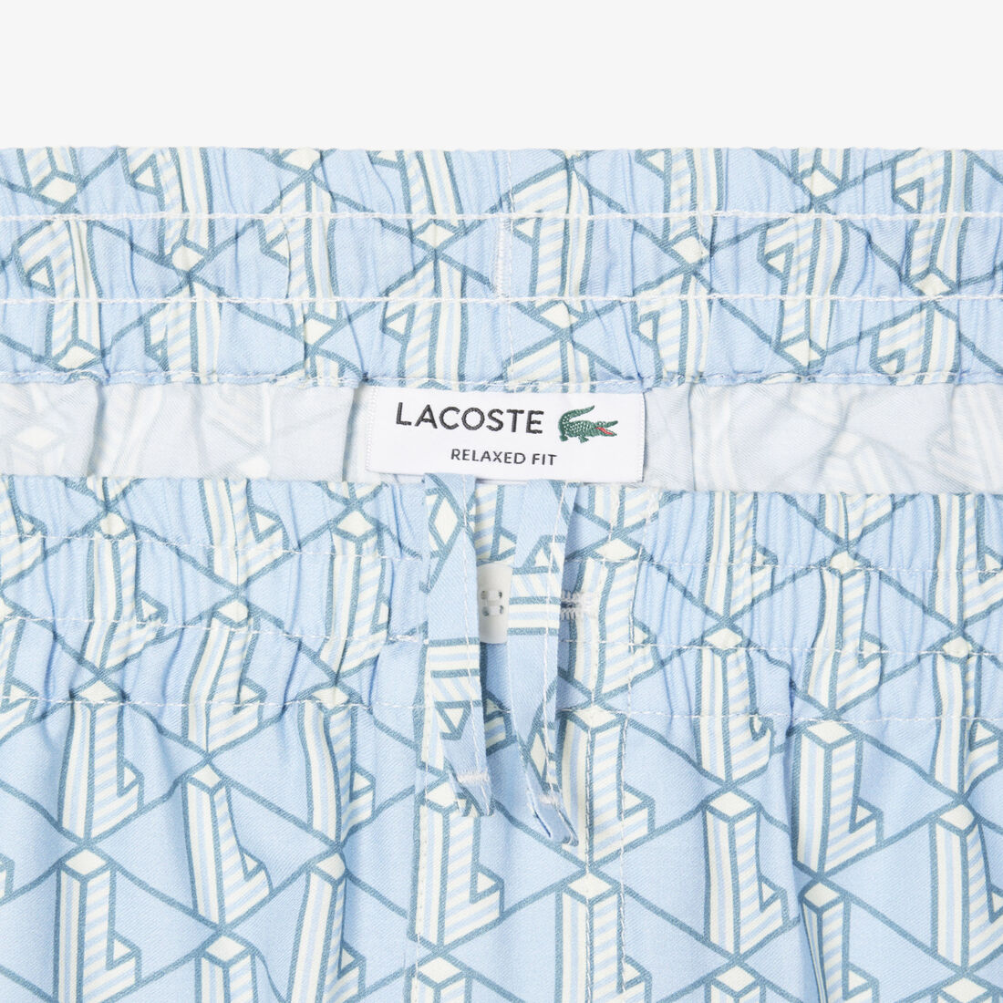 Lightweight Monogram Print Shorts Lightweight Monogram Print Shorts - GH9928-00-GIL