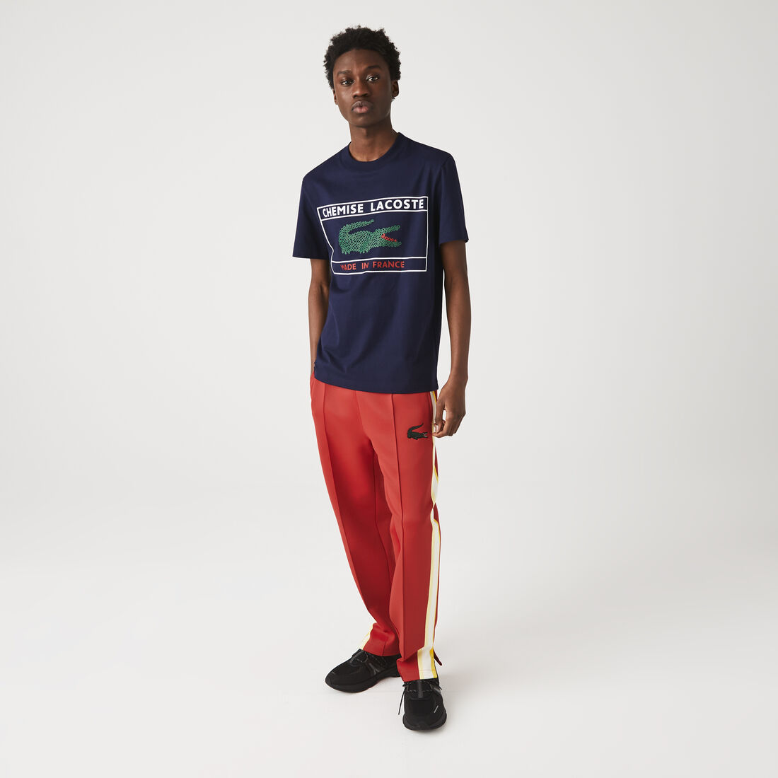 تيشيرت قطن عضوي بطبعة Made In France للرجال تيشيرت قطن عضوي بطبعة Made In France للرجال