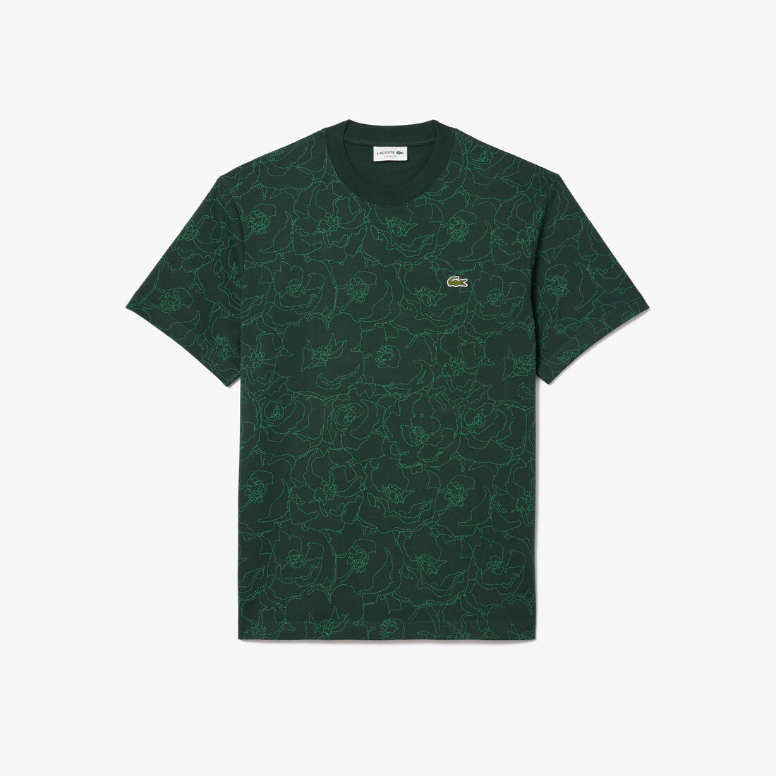 Classic Fit Flower Print T-shirt - TH3596-00-YZP