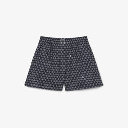 Printed Oversized Bermuda Shorts