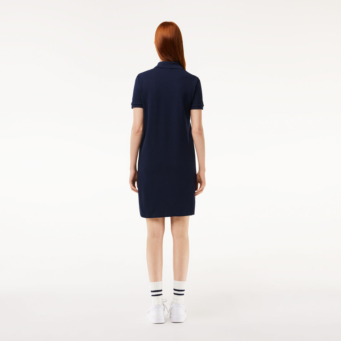 Women's Lacoste Pique Knit Polo Dress Women's Lacoste Piqu Knit Polo Dress - EF7767-00-166