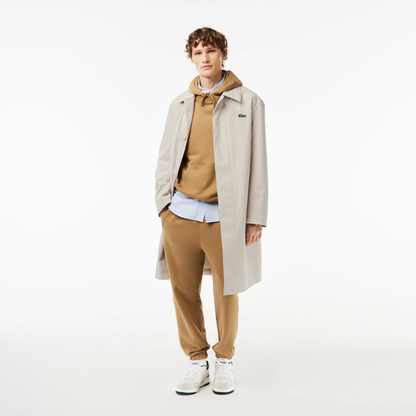 Lightweight Showerproof Cotton Twill Trench Coat Lightweight Showerproof Cotton Twill Trench Coat - BH1588-00-BUQ