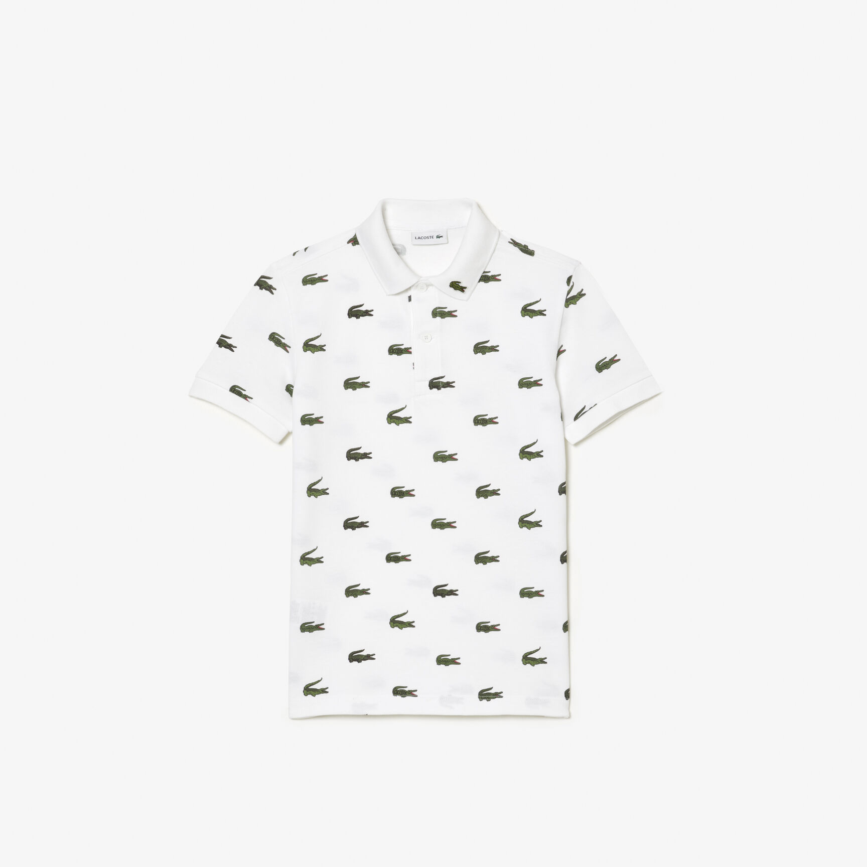 Signature Print Cotton Polo Shirt - PJ1291-00-001