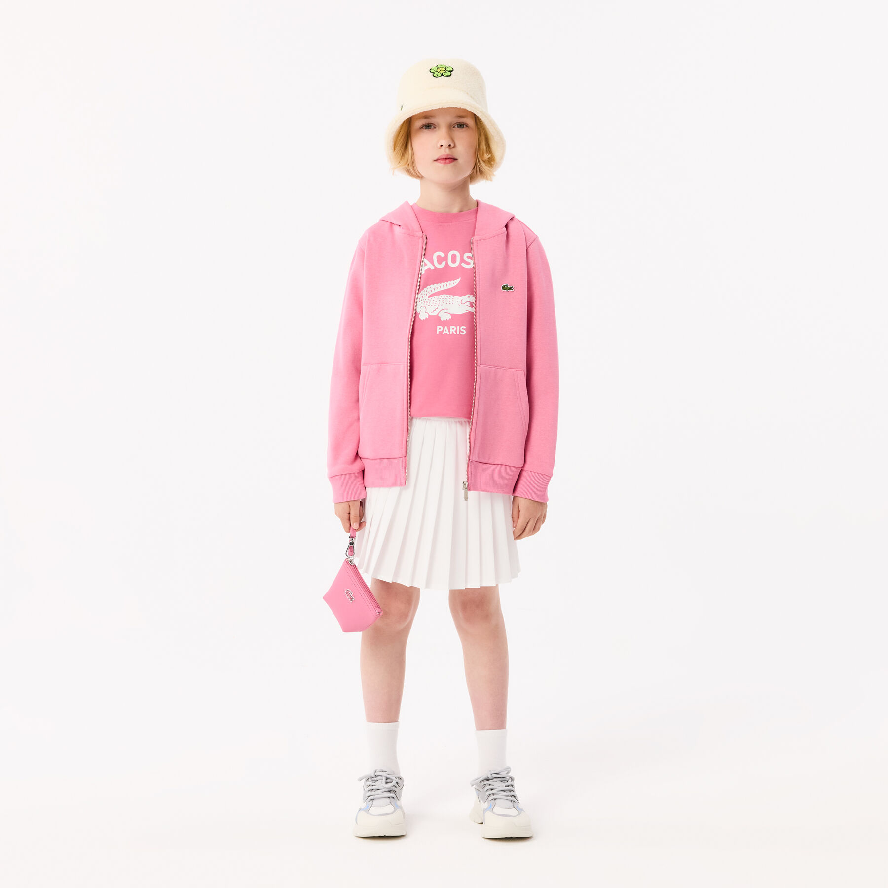 Kangaroo Pocket Zip Front Hoodie - SJ9723-00-2R3
