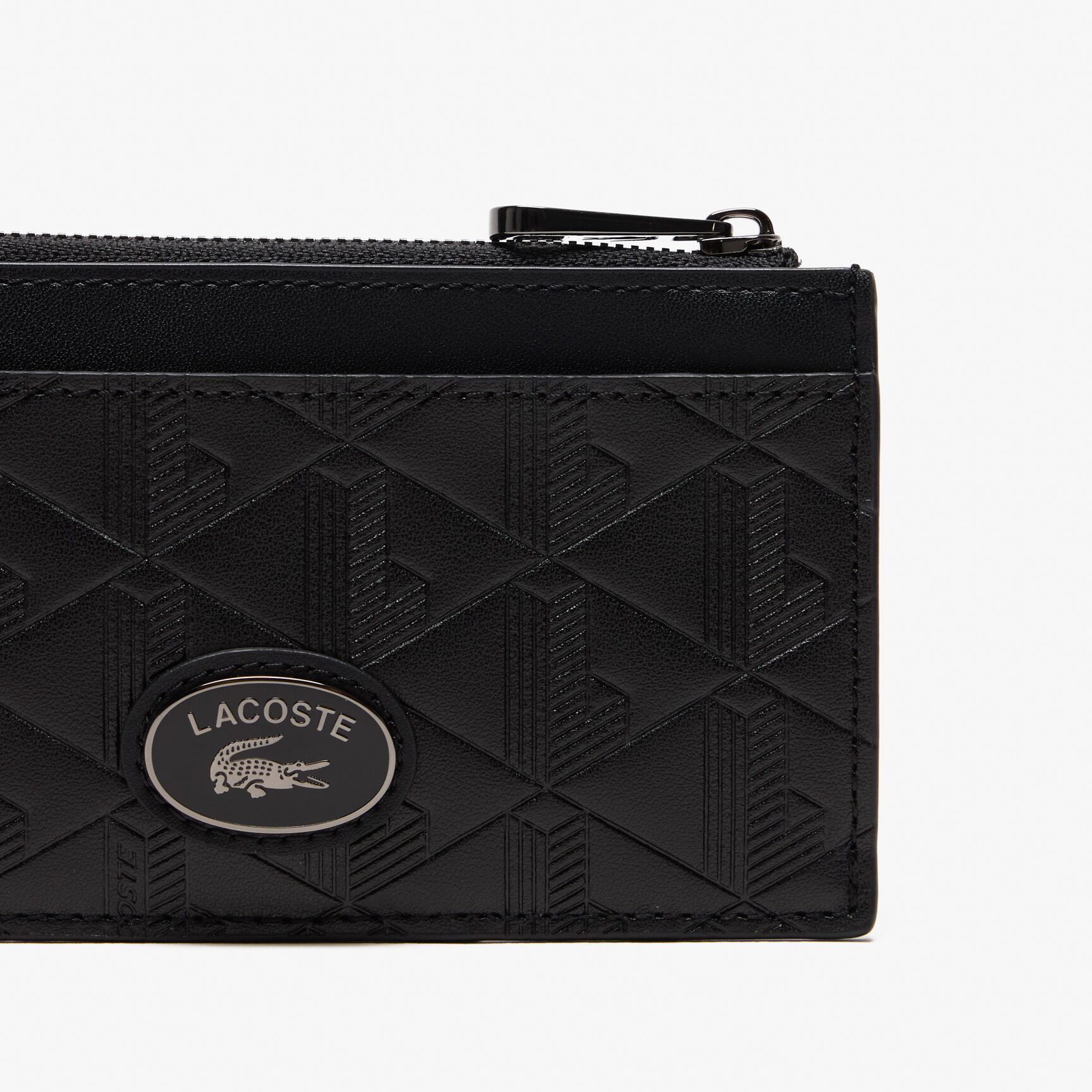Nomogramme Zipped Leather Card Holder - NH4574MR-000
