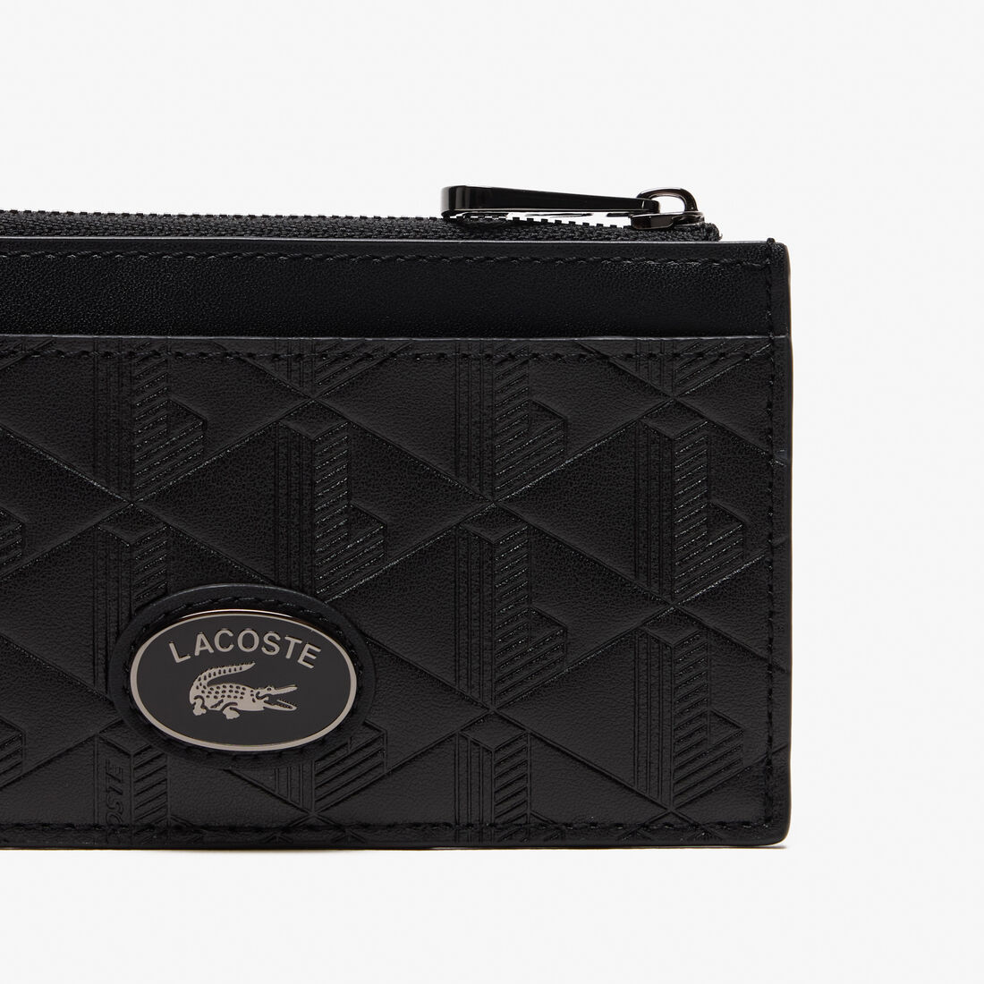 حافظة بطاقات نوموجرام جلدي بسحاب Nomogramme Zipped Leather Card Holder - NH4574MR-000