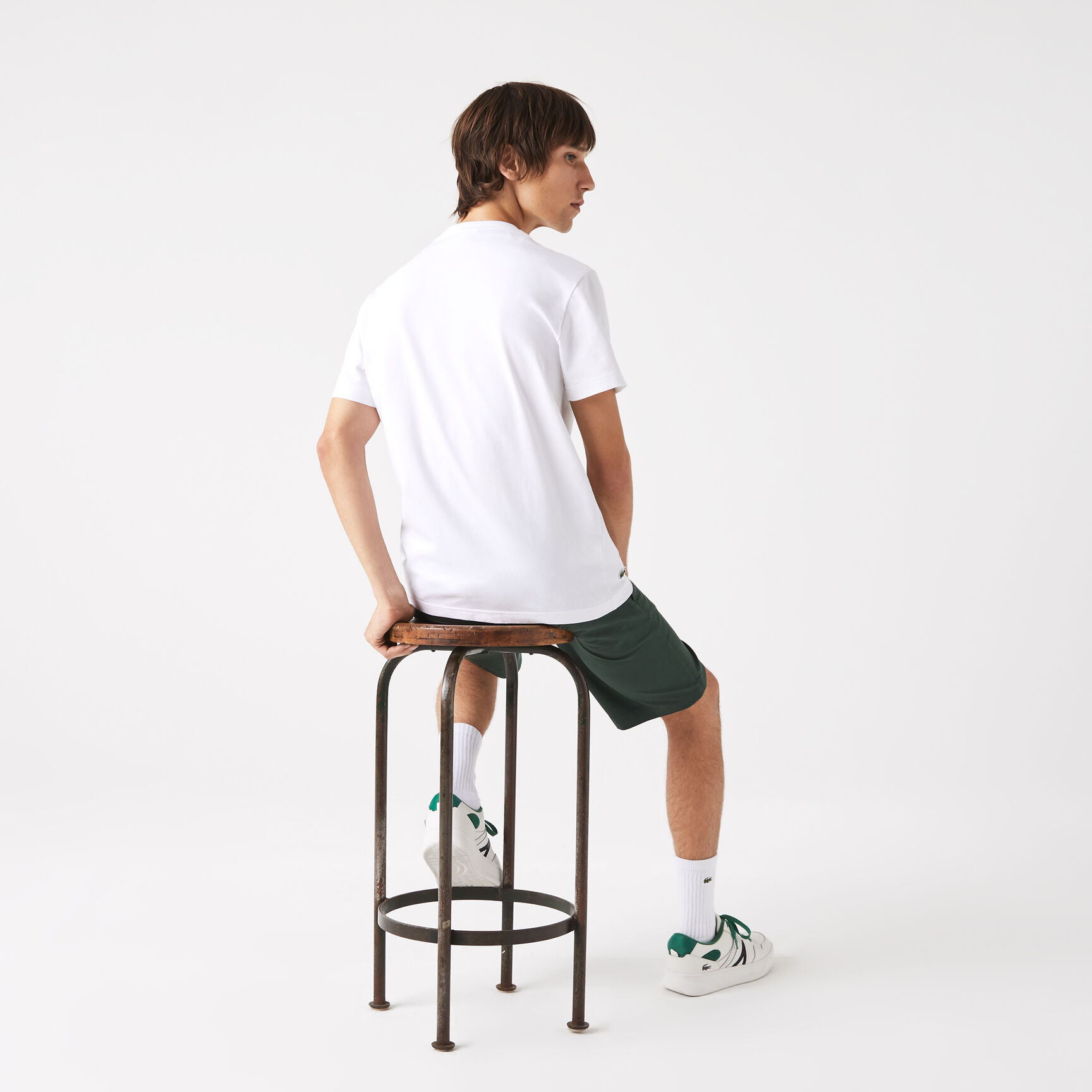 Men's Lacoste Regular Fit XL Crocodile Print T-shirt