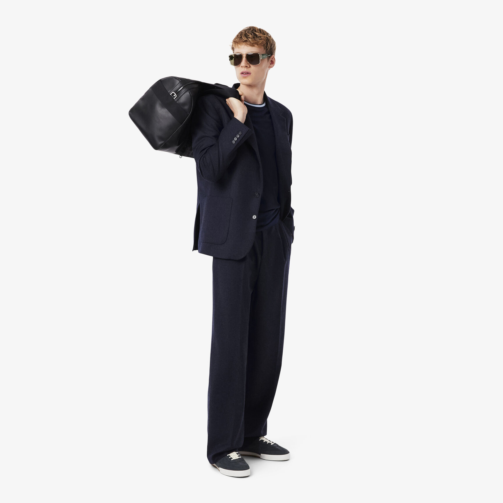 Straight Fit Felted Wool Pants - HH5730-00-725