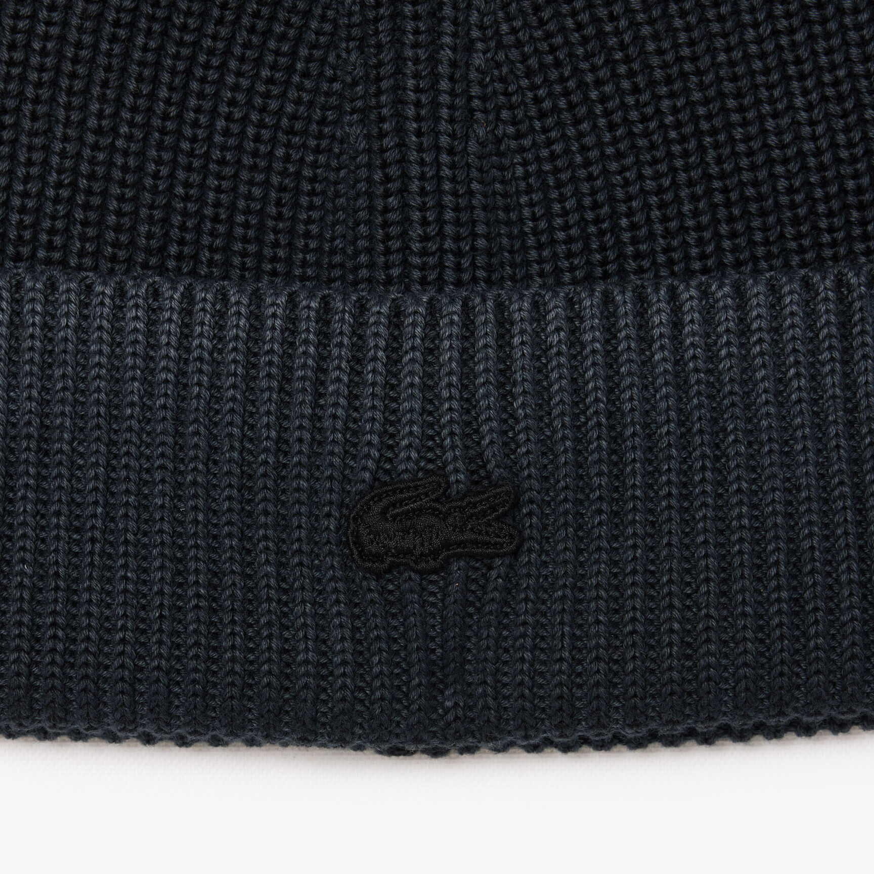 Washed Effect Ribbed Cotton Beanie - RB3152-00-031