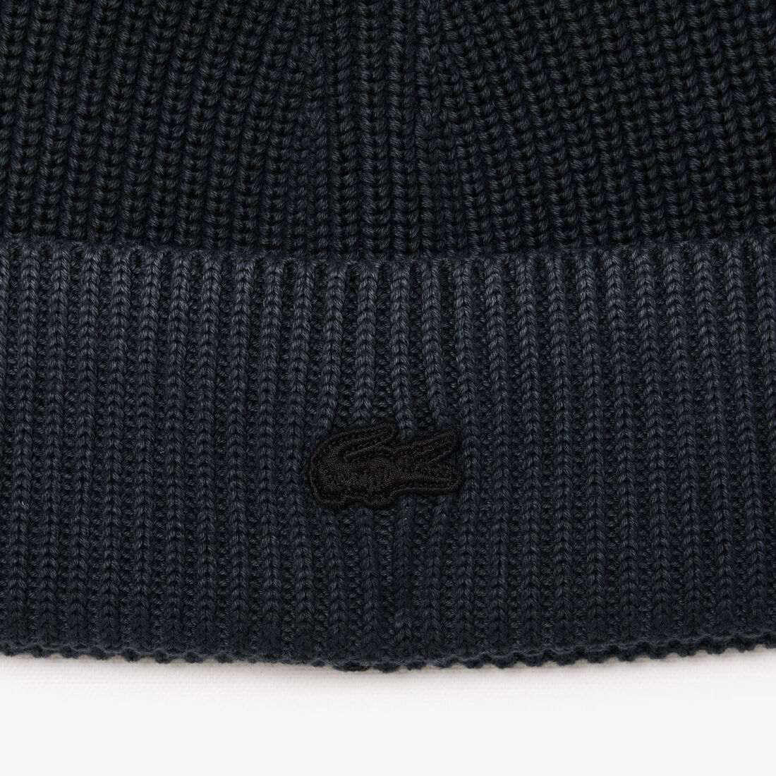 قبعة صوفية مضلعة بتأثير الغسيل Washed Effect Ribbed Cotton Beanie - RB3152-00-031