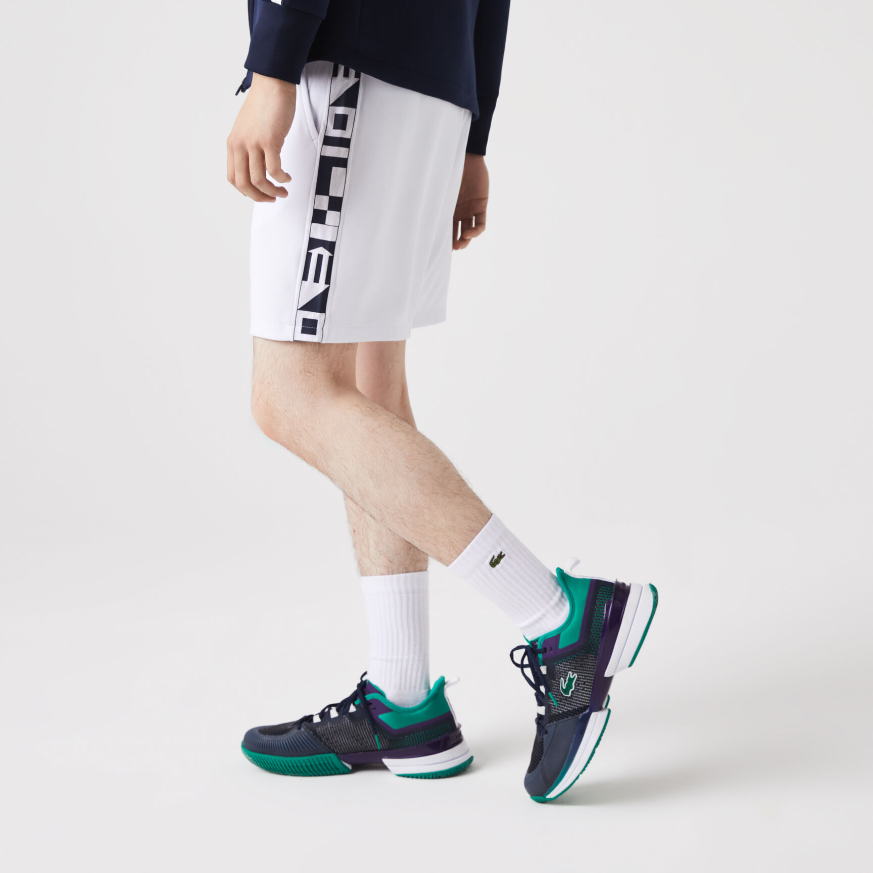 Men's Lacoste SPORT Contrast Print Tennis Shorts Men's Lacoste SPORT Contrast Print Tennis Shorts