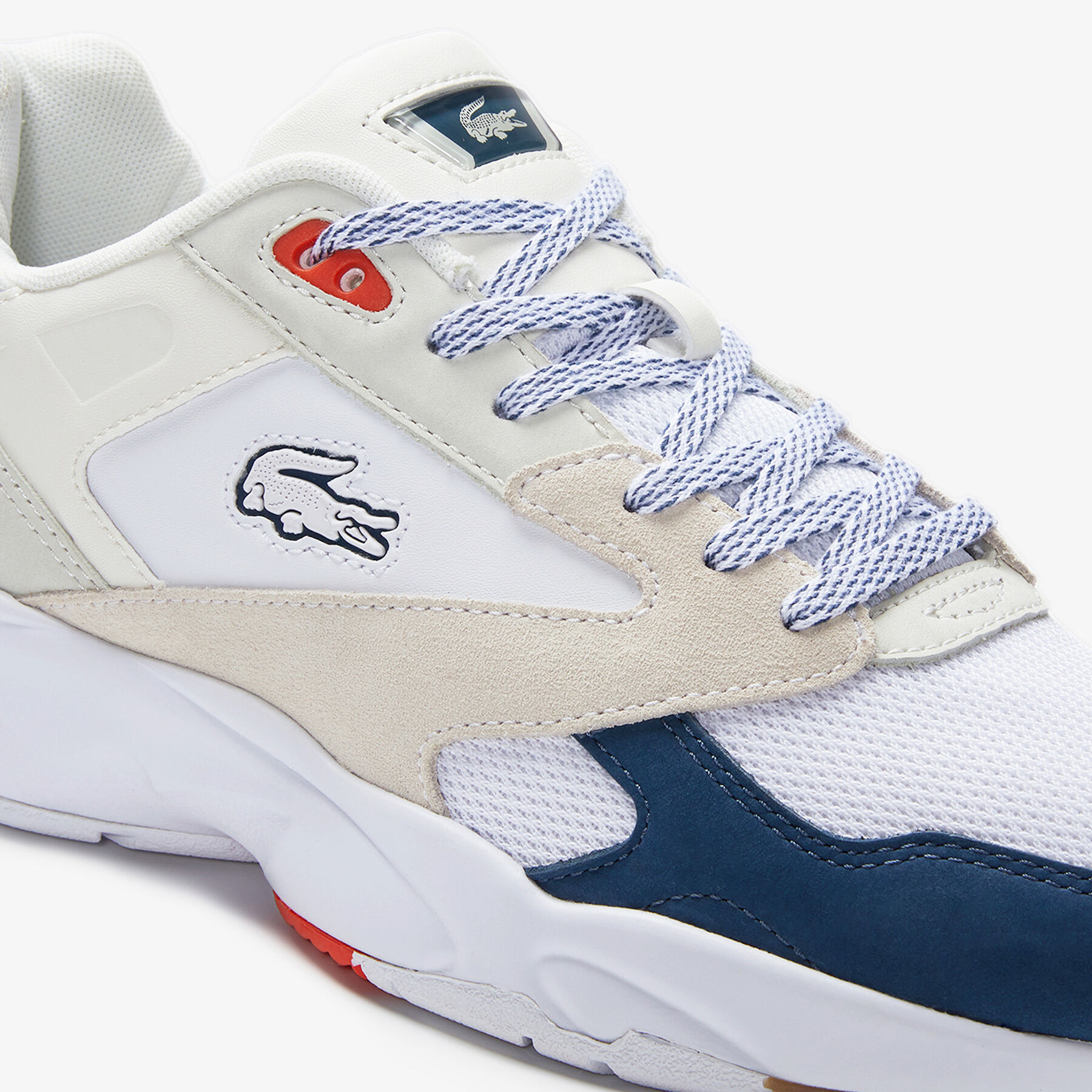 Men's Storm 96 Textile Trainers lacoste men s storm 96 textile trainers