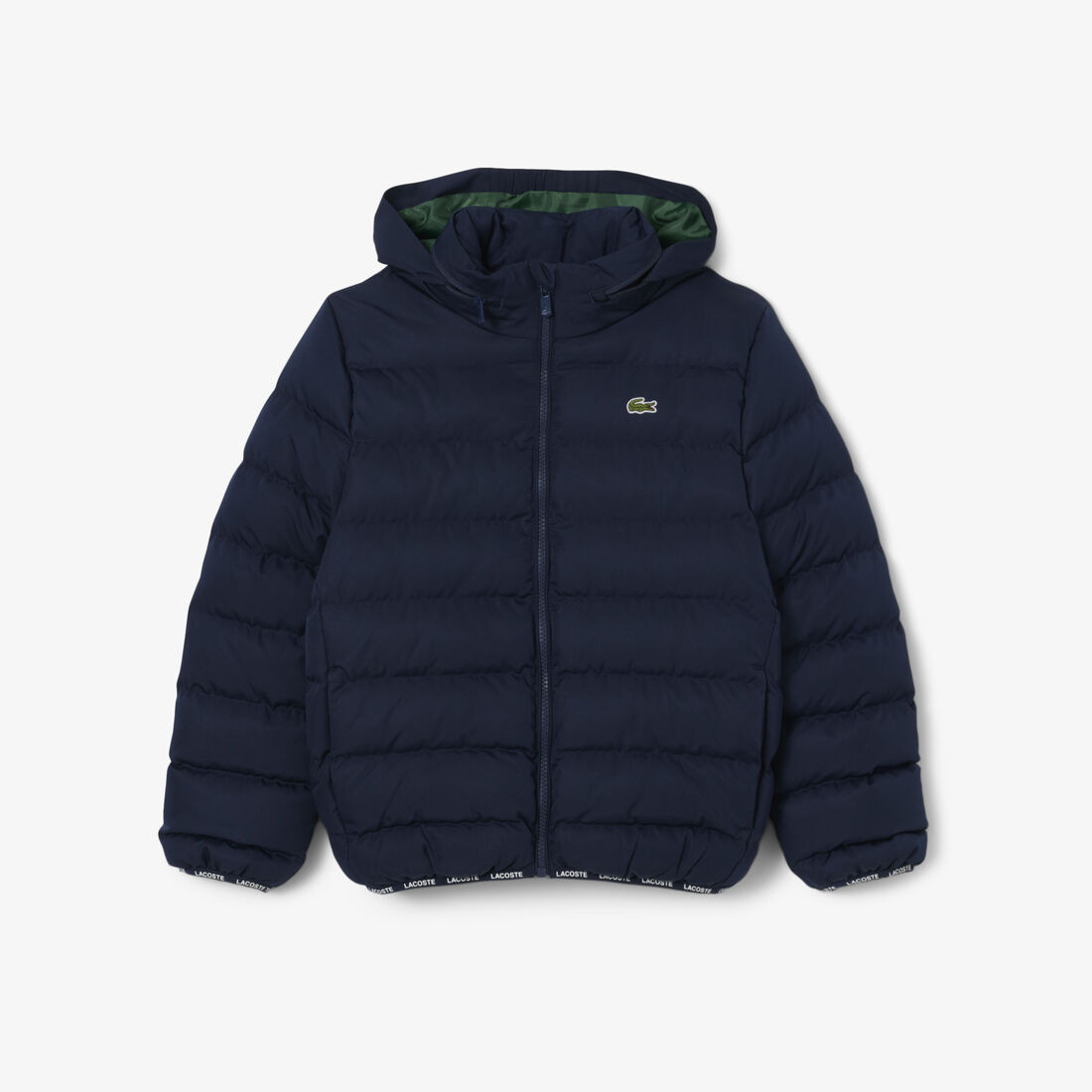 Hooded Diamond Taffeta Puffed Jacket - BJ1041-00-166