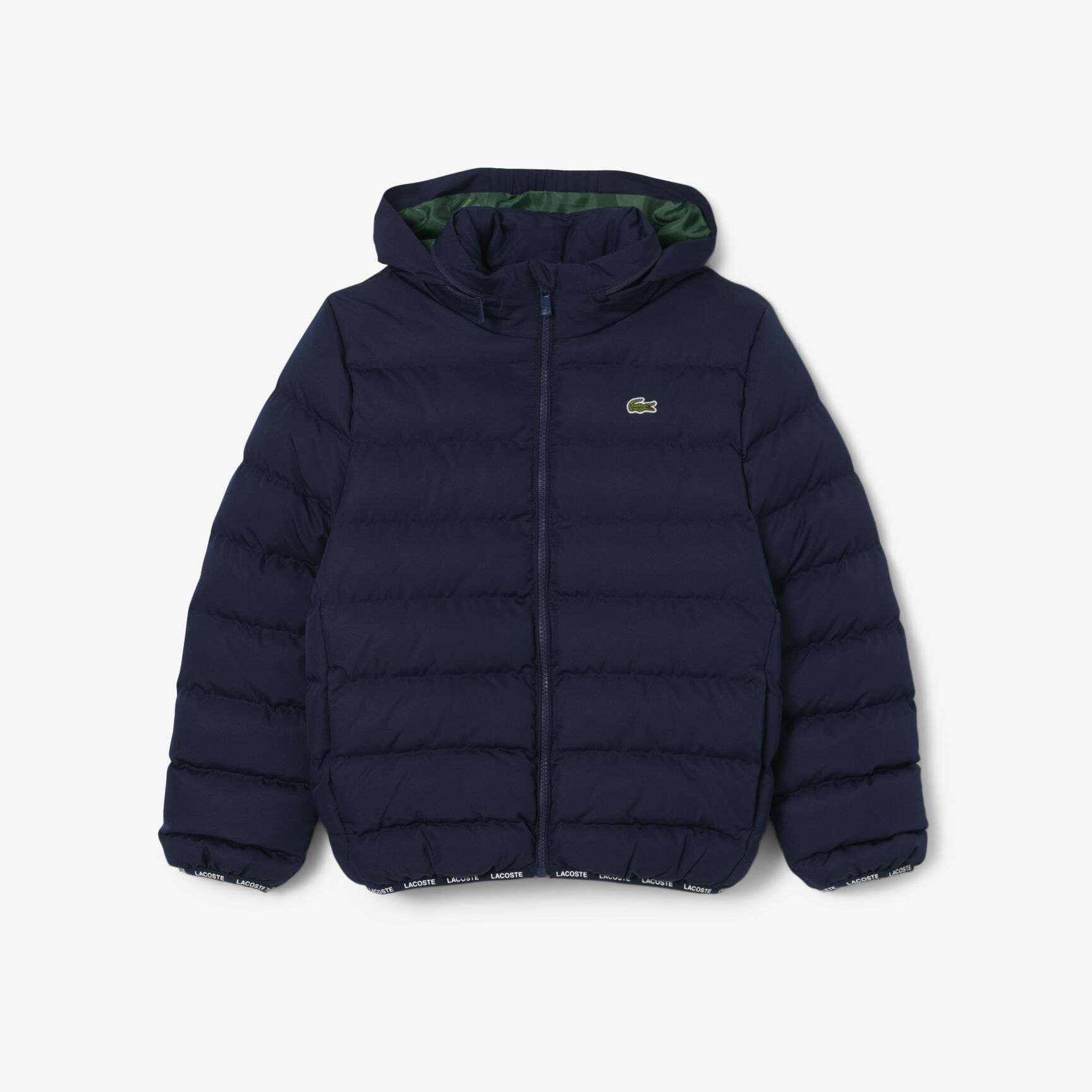 Hooded Diamond Taffeta Puffed Jacket - BJ1041-00-166