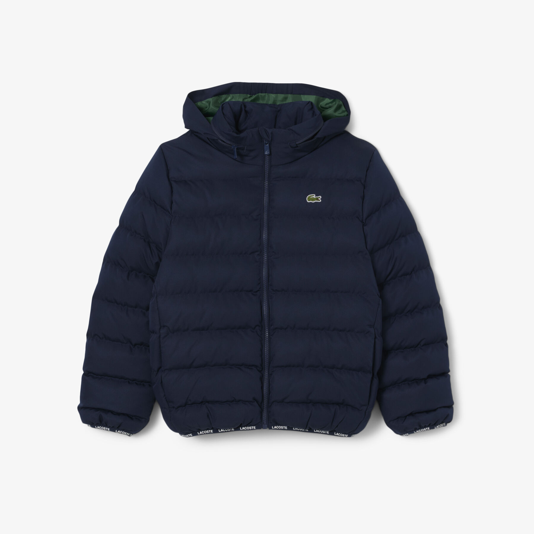 Hooded Diamond Taffeta Puffed Jacket - BJ1041-00-166