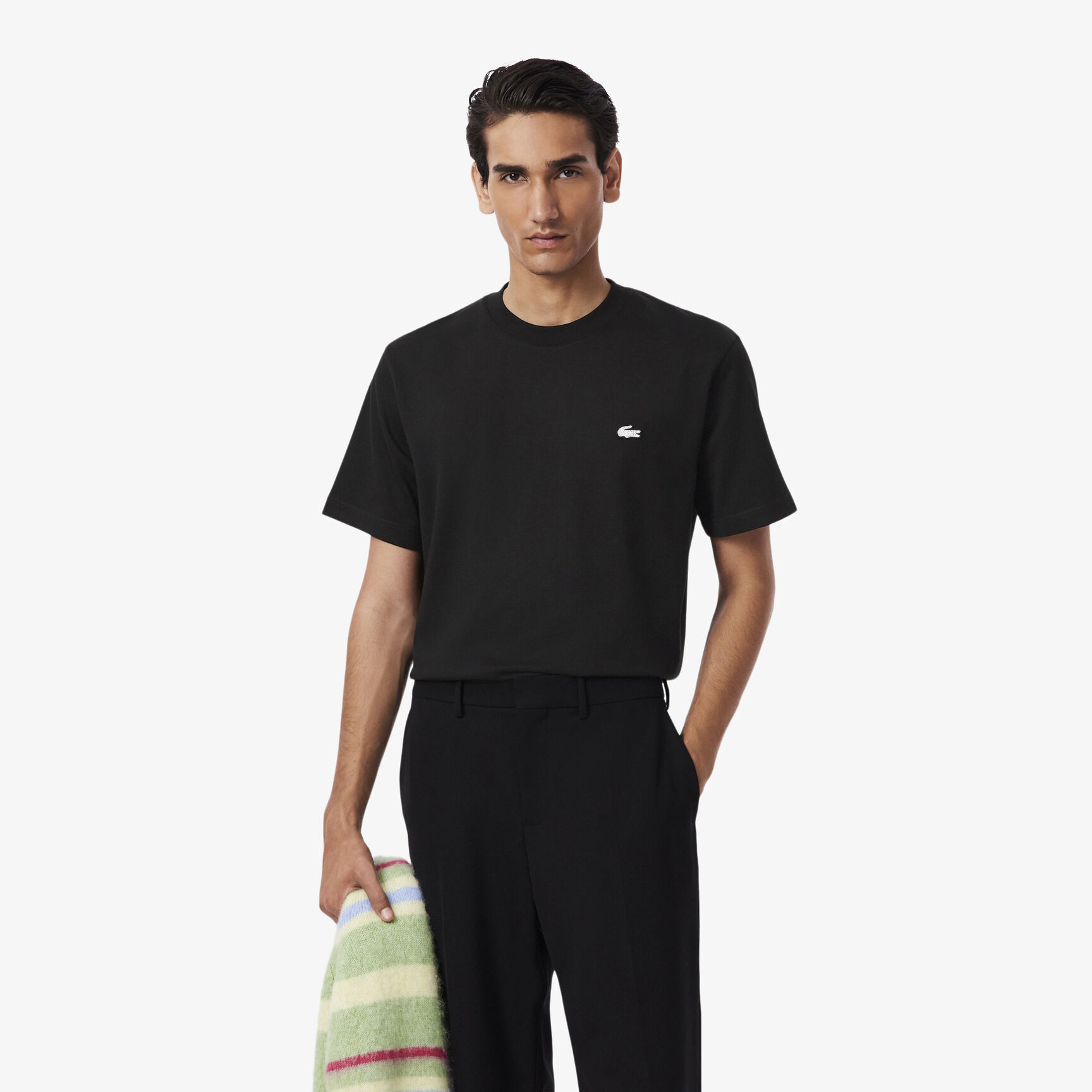 Diamante Crocodile Cotton T-shirt - TH6883-00-031