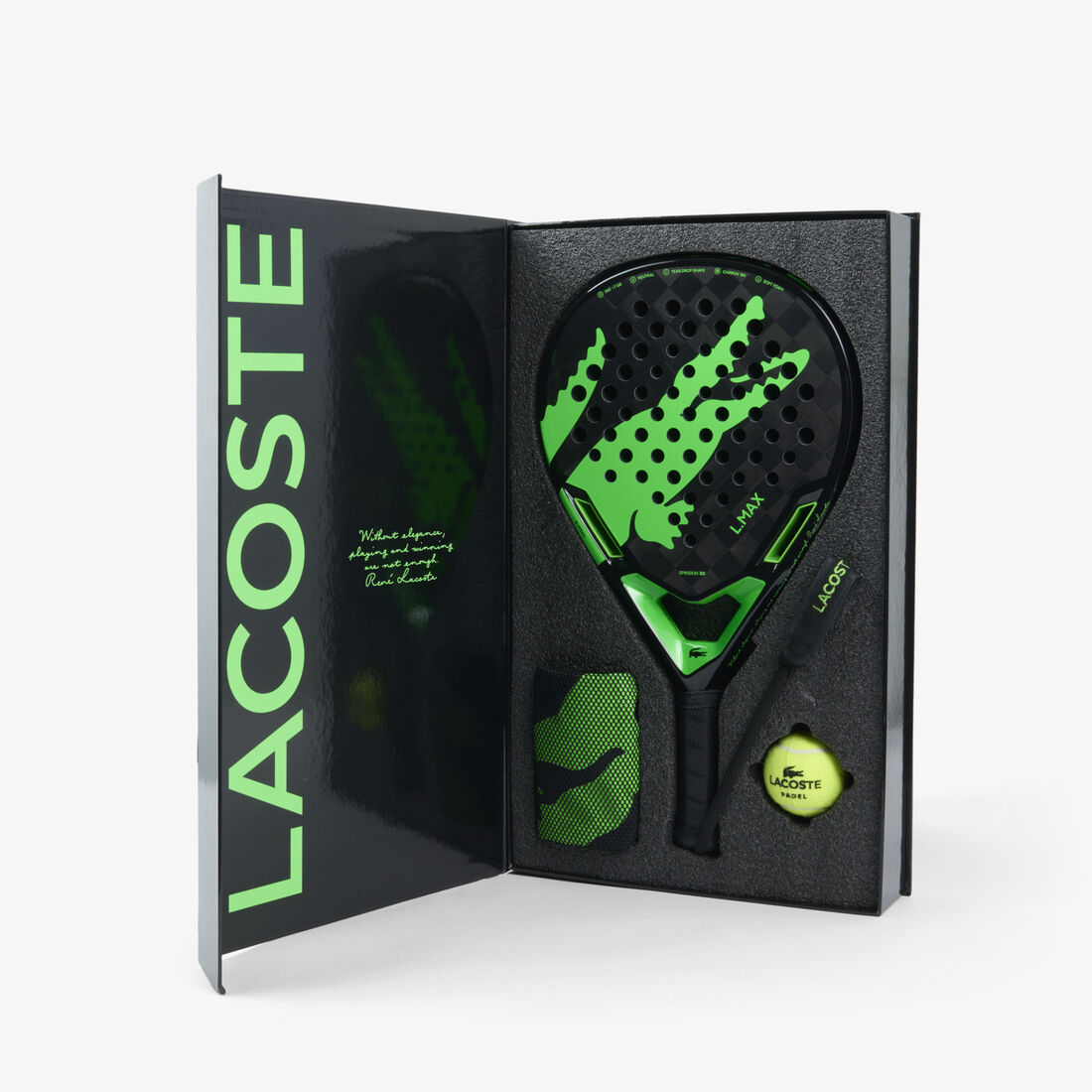 L.MAX Padel Racket لاكوست l max padel racket