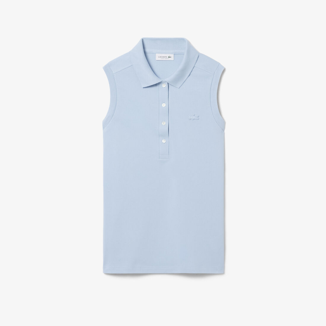 Slim Fit L.12.D Sleeveless Stretch Polo Shirt Slim Fit L.12.D Sleeveless Stretch Polo Shirt - PF5445-00-HBA