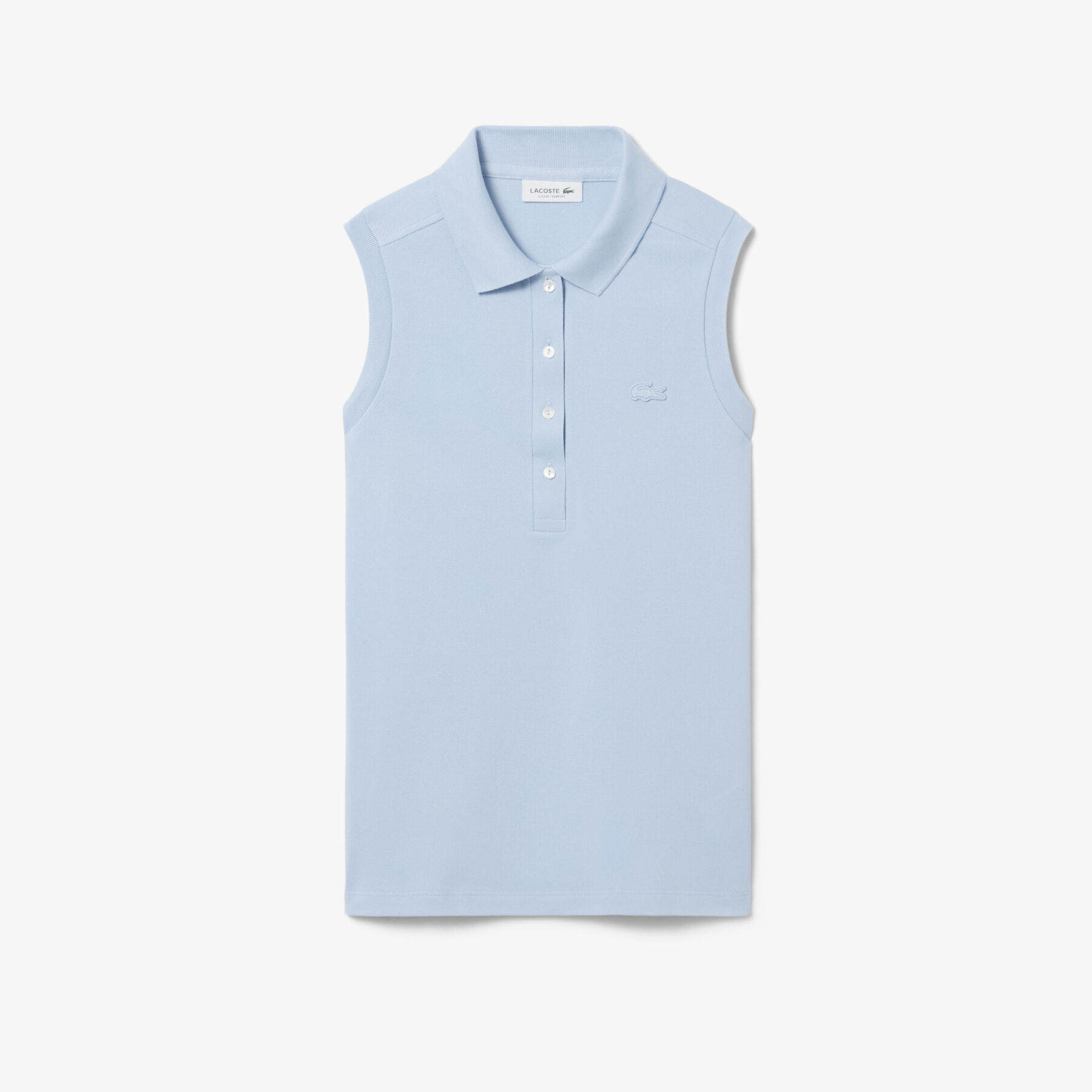 Slim Fit L.12.D Sleeveless Stretch Polo Shirt lacoste slim fit l 12 d sleeveless stretch polo shirt