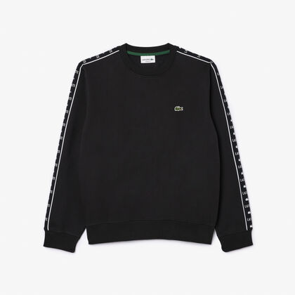 Logo Strip Crew Neck Sweatshirt