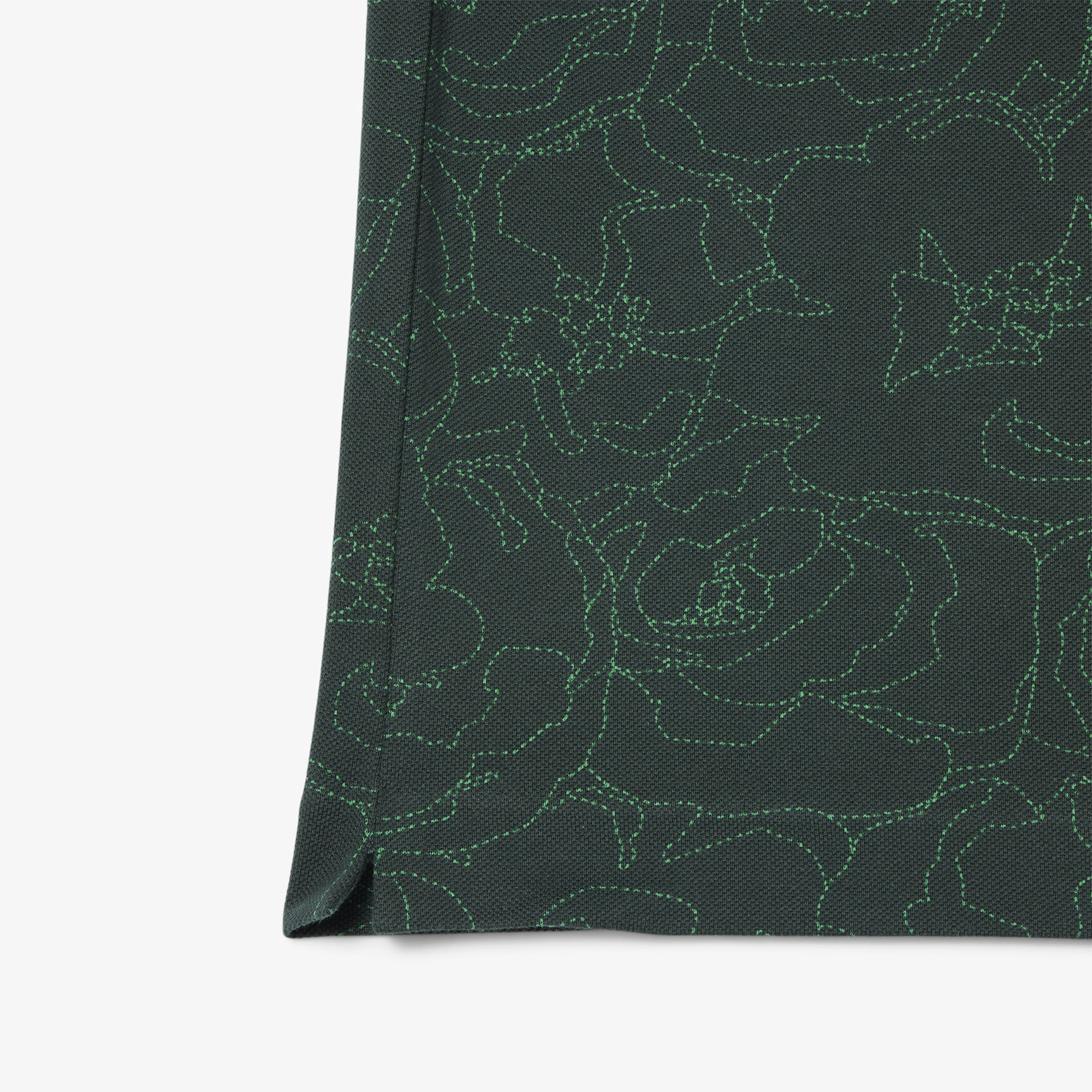 Original L.12.12 Flower Print Polo Shirt - PH3598-00-YZP