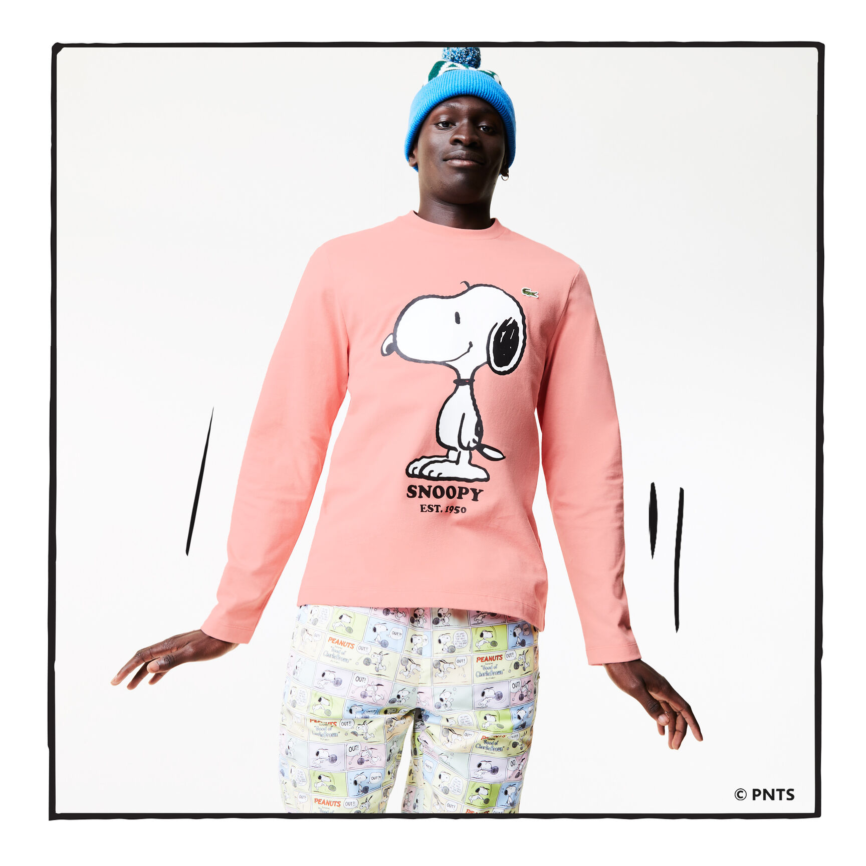 Men's Lacoste x Peanuts Organic Cotton T-shirt