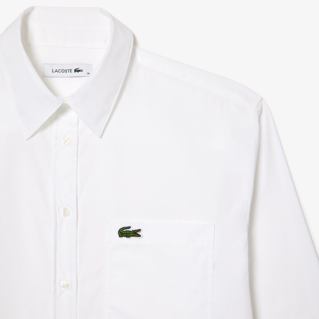 قميص ليوسِل منسدل وفضفاض Oversized Shirt with Breast Pocket - CF1727-00-001