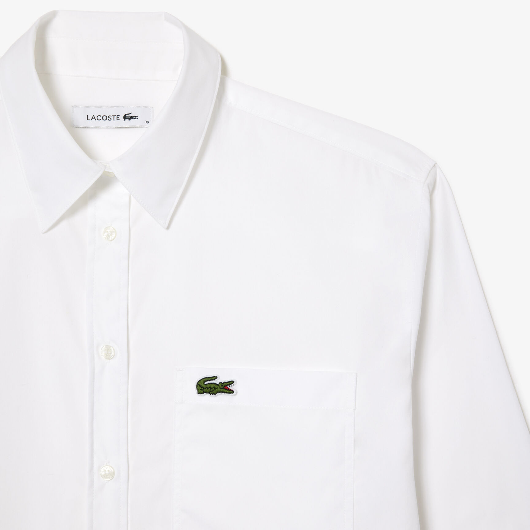 قميص ليوسِل منسدل وفضفاض Oversized Shirt with Breast Pocket - CF1727-00-001