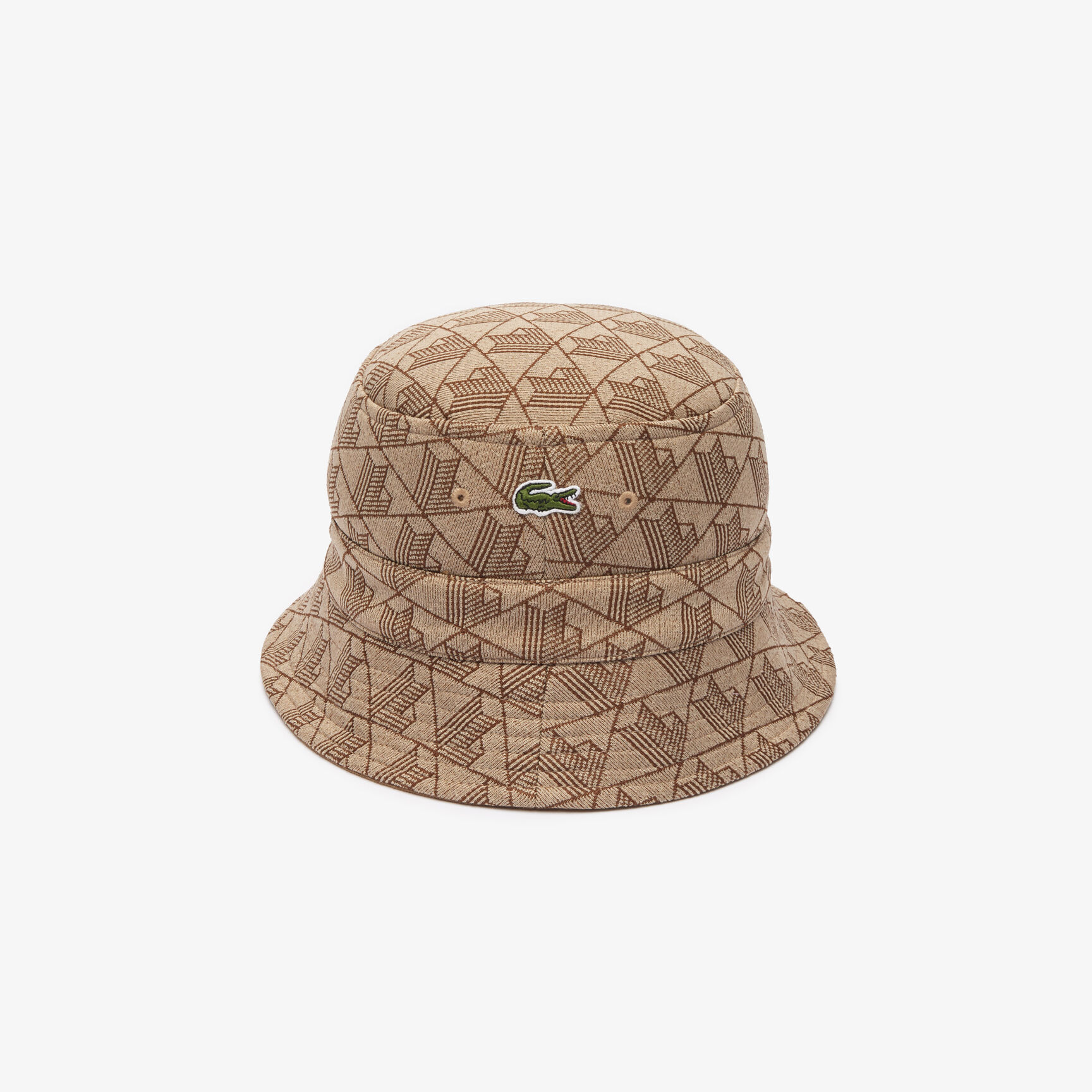 قبعة دلو من قماش الجاكار المميز ذات وجهين Reversible Signature Monogram Jacquard Bucket Hat - RK7593-00-IRP
