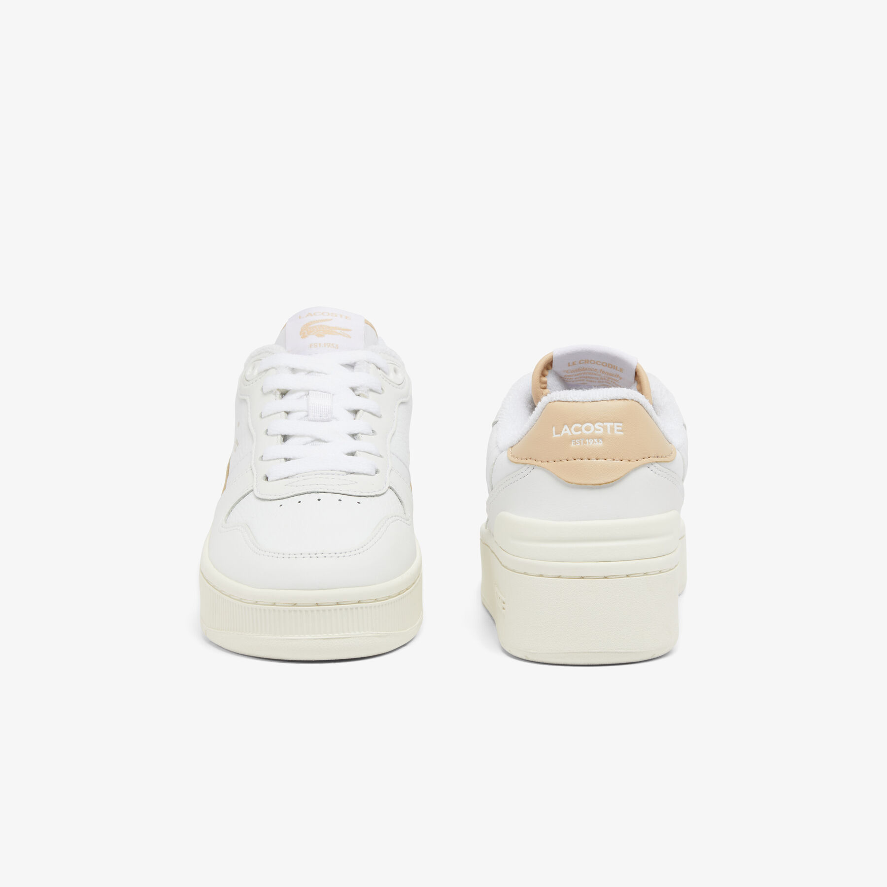 lacoste women s t clip platform trainers