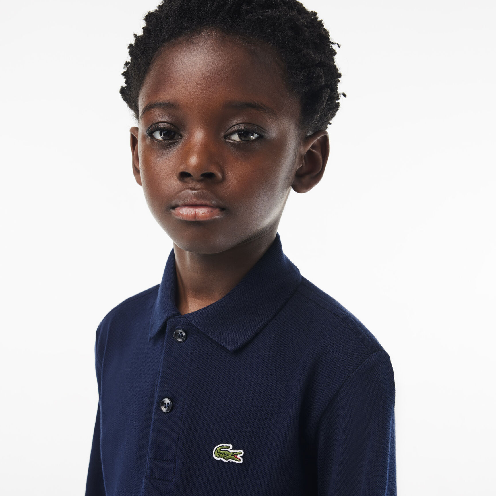 شورت لاكوست صوف وقطن عضوي ناعم للأطفال Kids' Lacoste Regular Fit Petit Pique Polo Shirt - PJ8915-00-166
