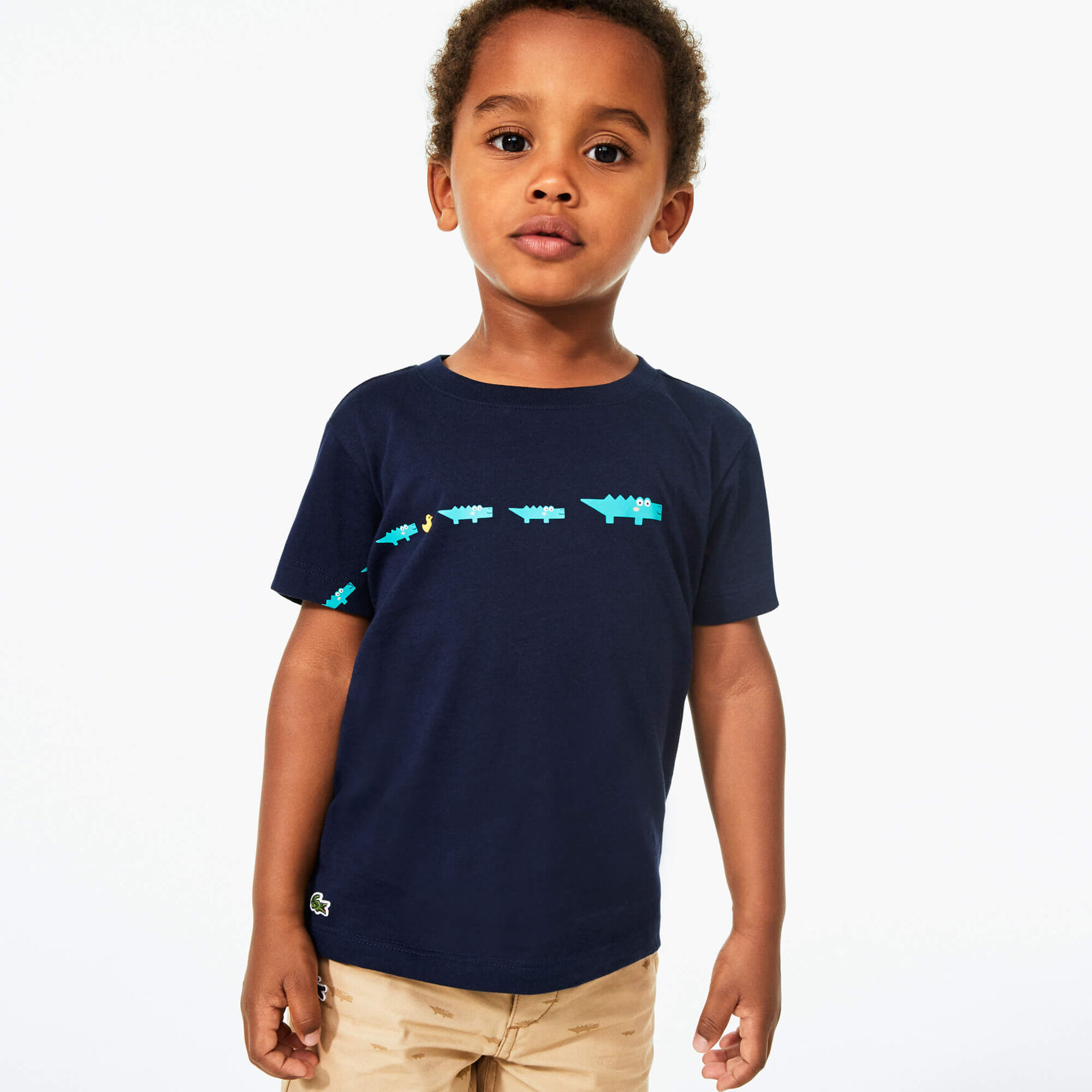 Boy’s Crew Neck Printed Cotton T-shirt Boy’s Crew Neck Printed Cotton T-shirt