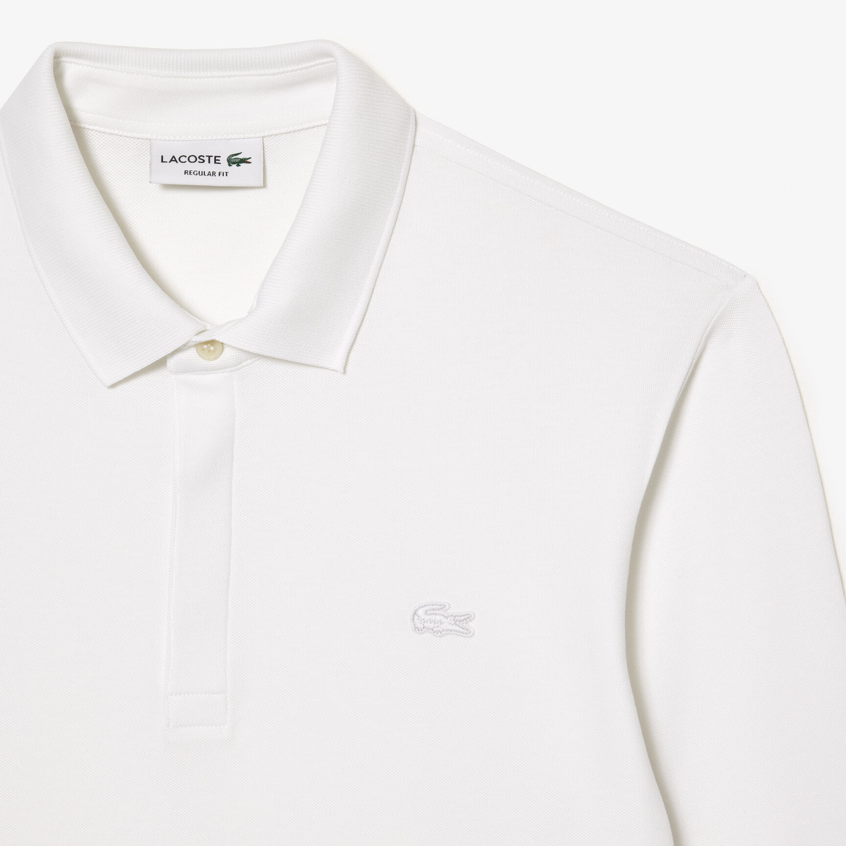 Smart Paris long sleeve stretch cotton Polo Shirt - PH2481-00-001