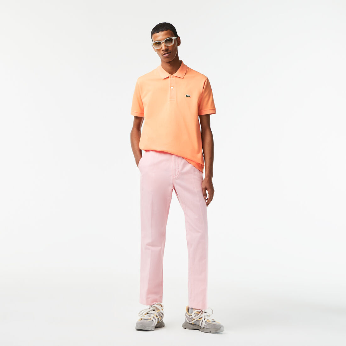 قميص بولو كلاسيكي L.12.12 أصلي قميص بولو كلاسيكي L.12.12 أصلي