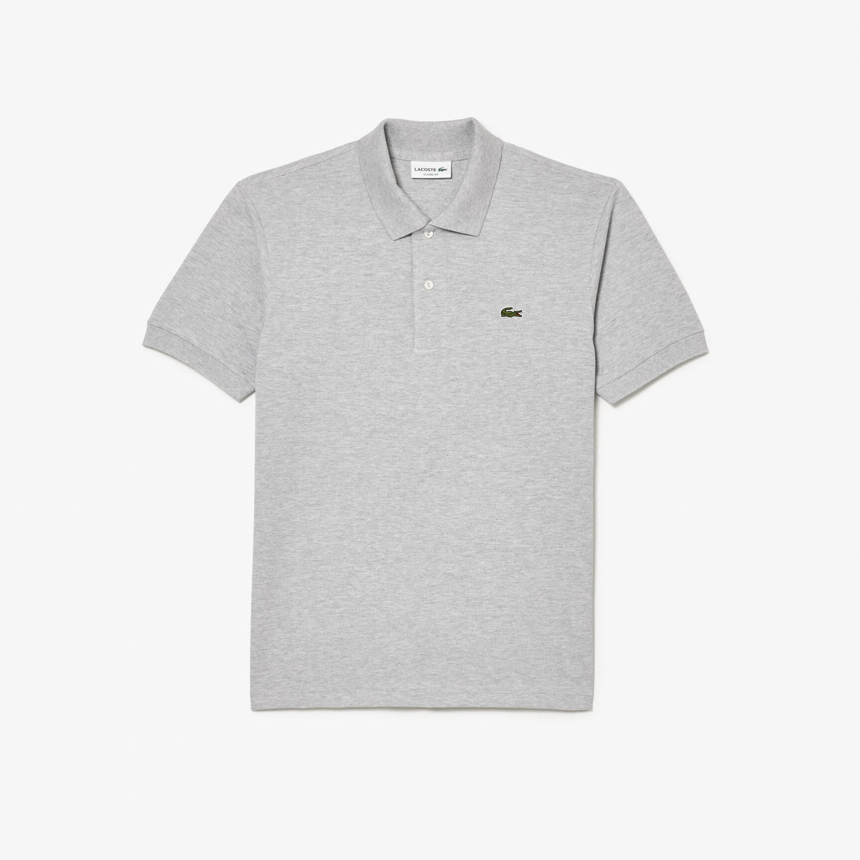 قميص بولو مارل كلاسيكي بمقاس L.12.12 Original L.12.12 Heathered Petit Pique Cotton Polo Shirt - L1264-00-CCA