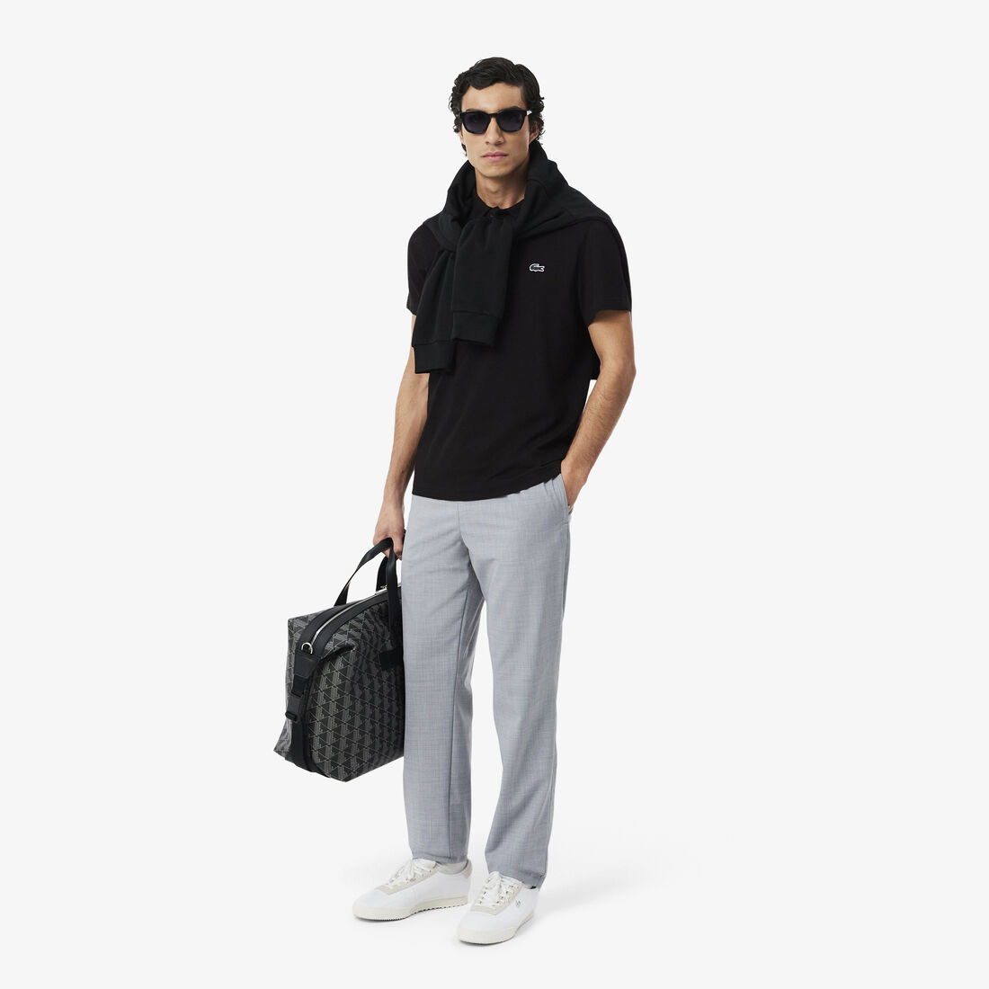 Regular Fit Cotton Blend Polo Shirt Regular Fit Cotton Blend Polo Shirt - DH5522-00-031