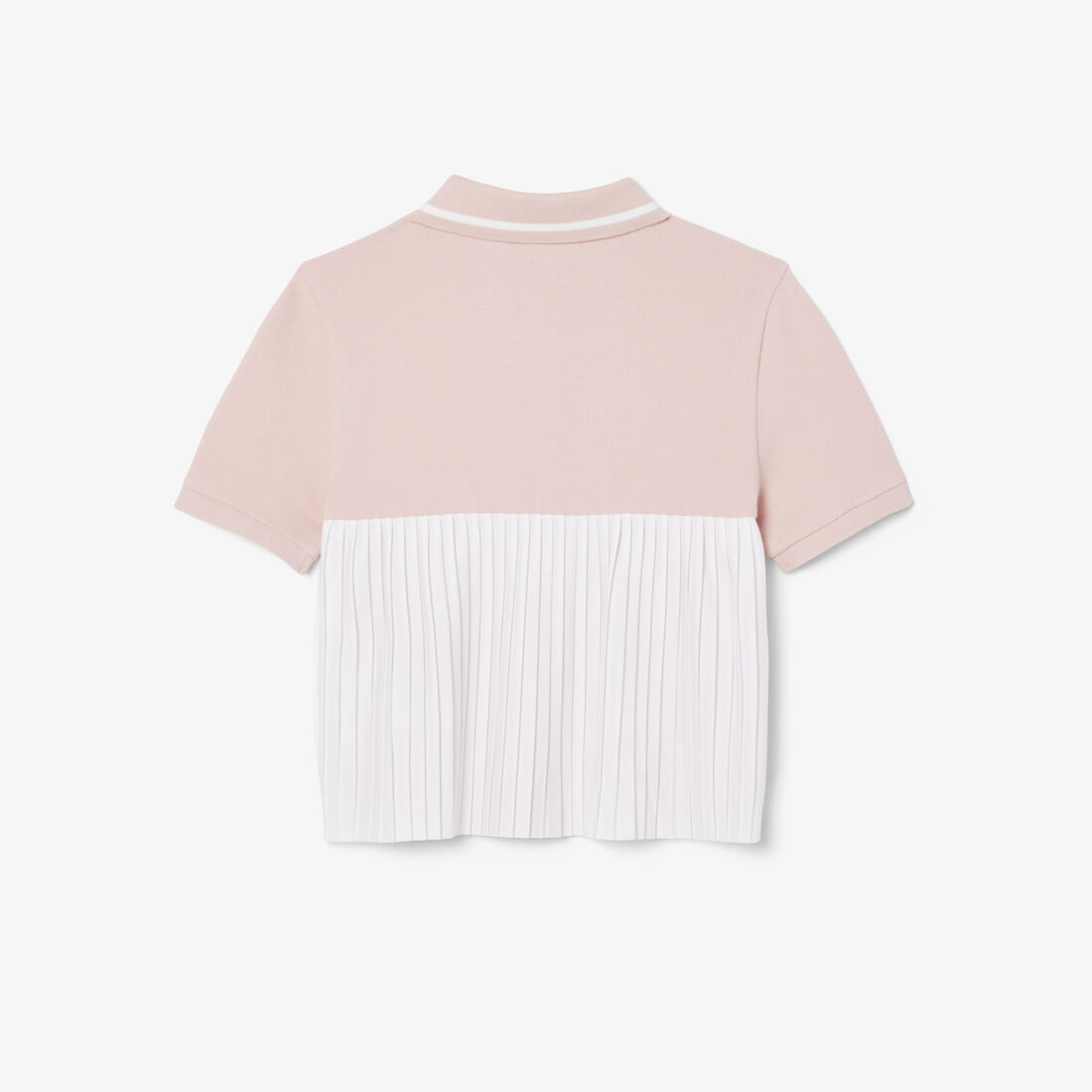 قميص بولو بيتي بيكيه بظهر مطوي Pleat Back Petit Pique Polo Shirt - PJ8439-00-ET7