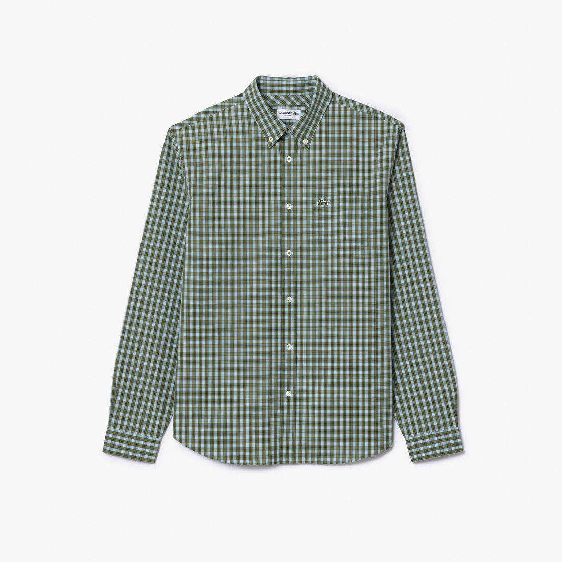 قميص بوبلين مربع Checked Poplin Shirt - CH6981-00-IC3