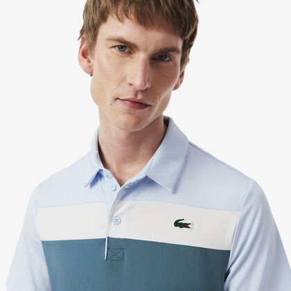 Regular Fit Colour-block Golf Polo Shirt