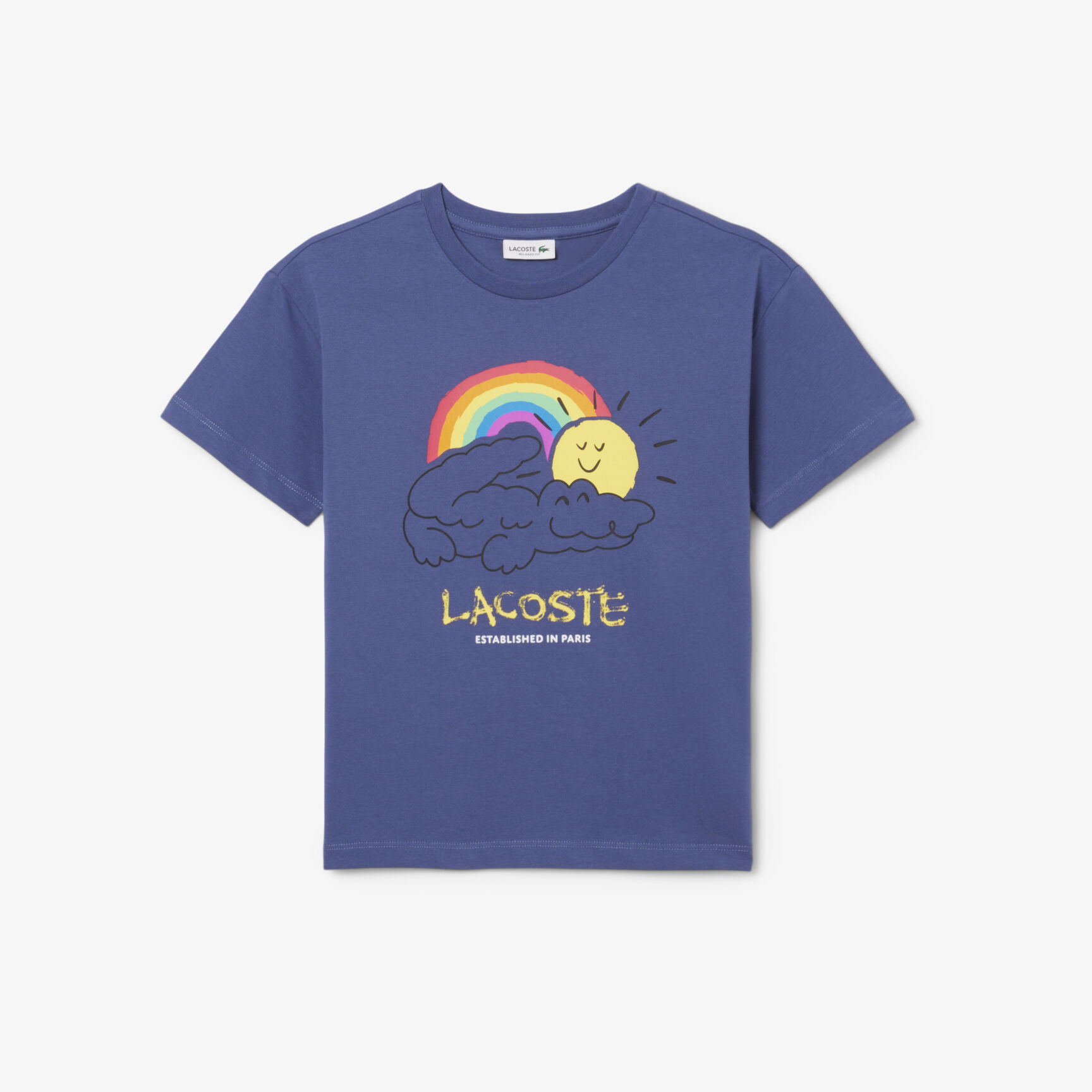 Print Cotton T-shirt Print Cotton T-shirt - TJ8455-00-I1M