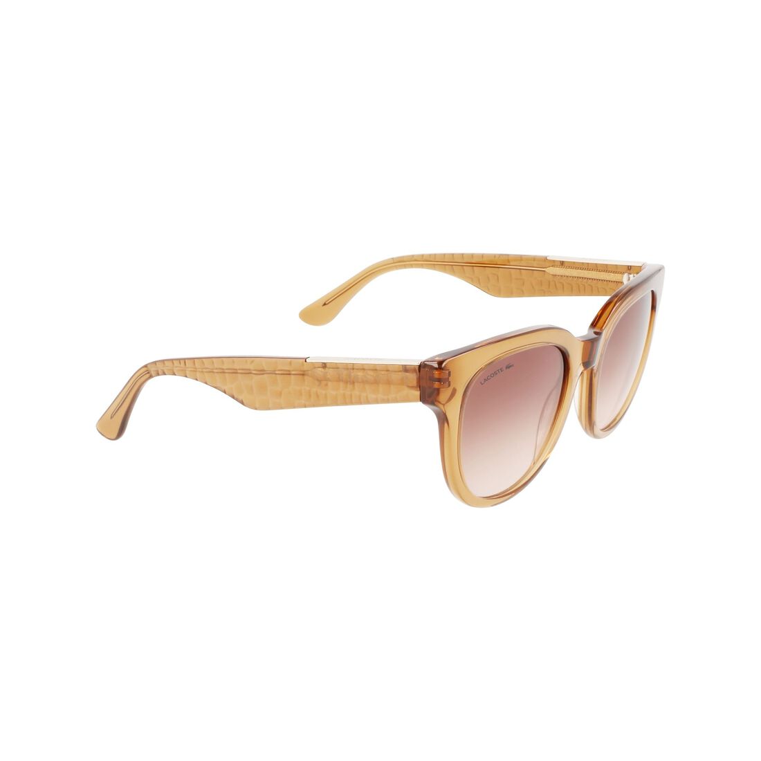 Women's Oval Acetate Croco Skin Sunglasses Women's Oval Acetate Croco Skin Sunglasses