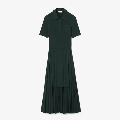 Fw24 Runway Pleated Polo Dress
