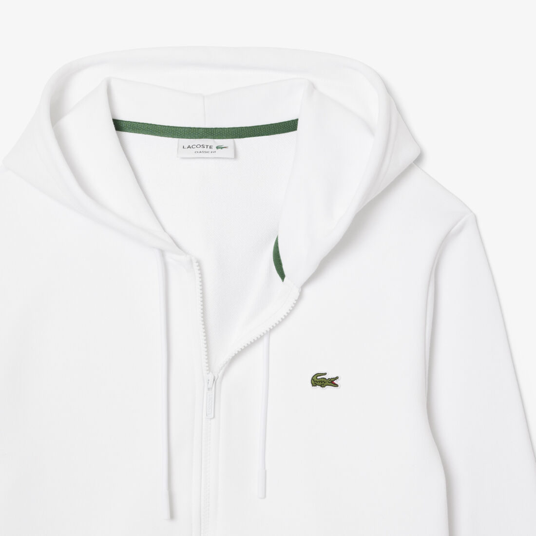 سويت شيرت كلاسيكي من الصوف بسحاب Classic Fit Zipped Fleece Sweatshirt - SH9809-00-001