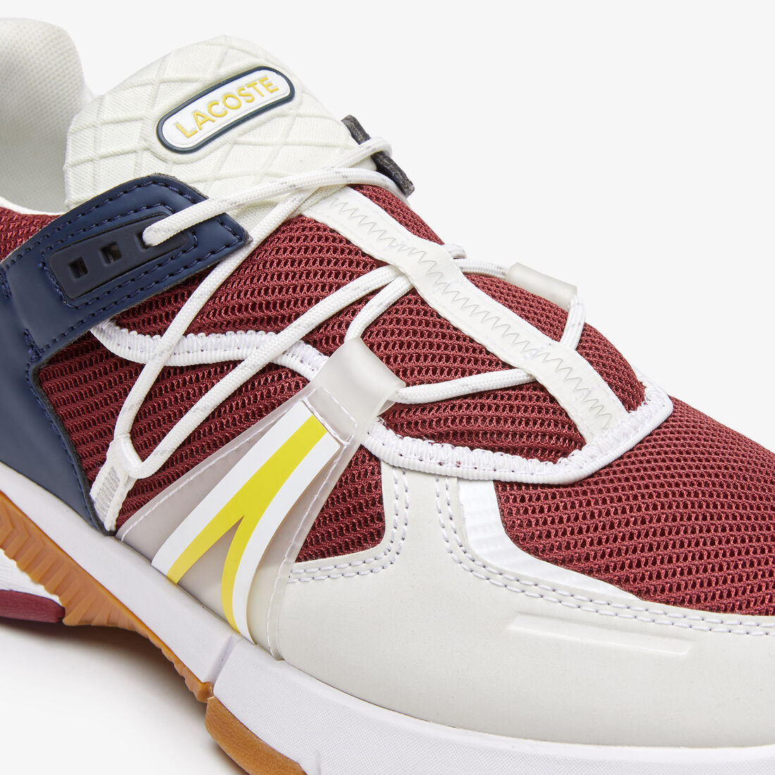 سنيكرز لاكوست L003 قماش مقسم بألوان للرجال سنيكرز لاكوست L003 قماش مقسم بألوان للرجال