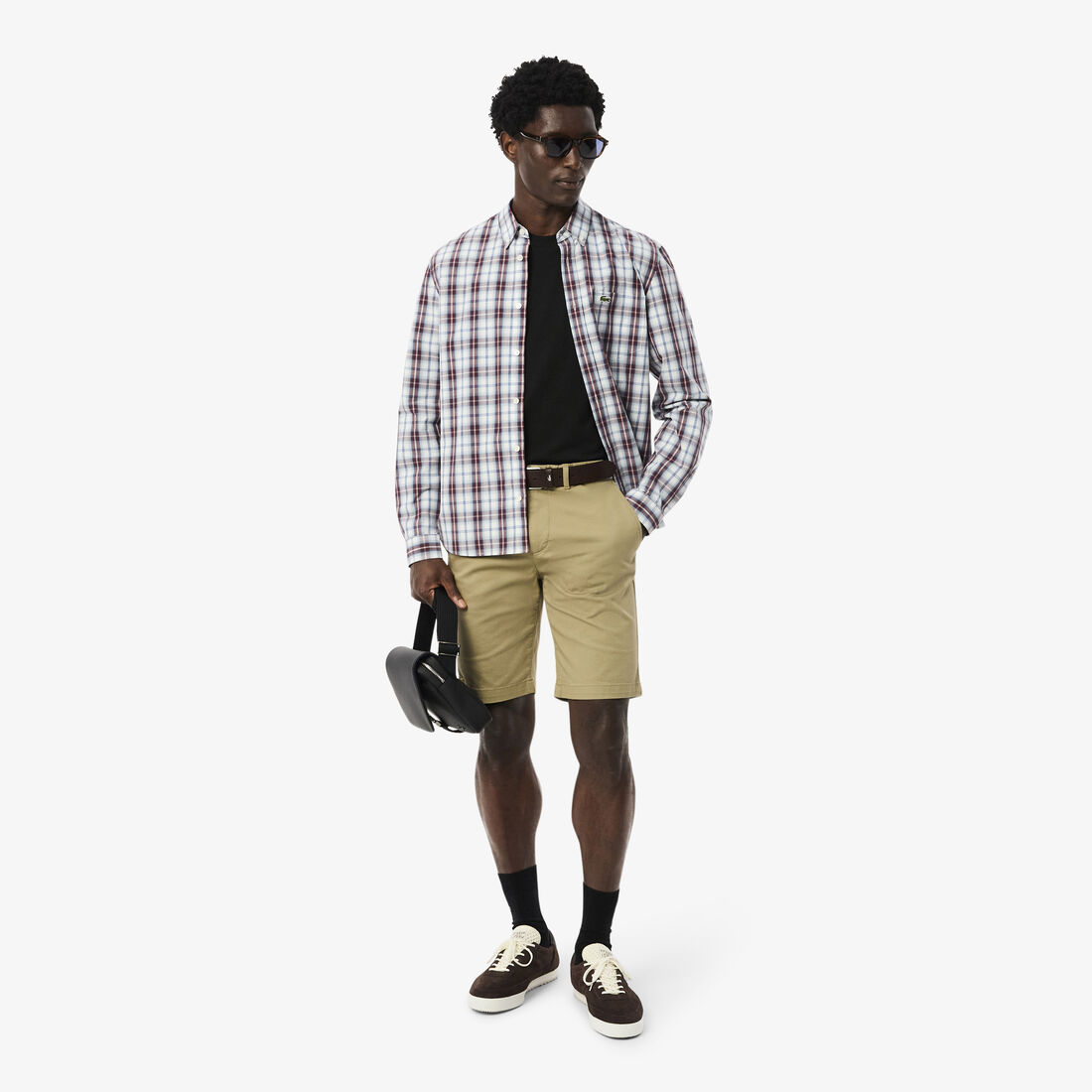 Regular Fit Poplin Plaid Shirt Regular Fit Poplin Plaid Shirt - CH5085-00-6AX